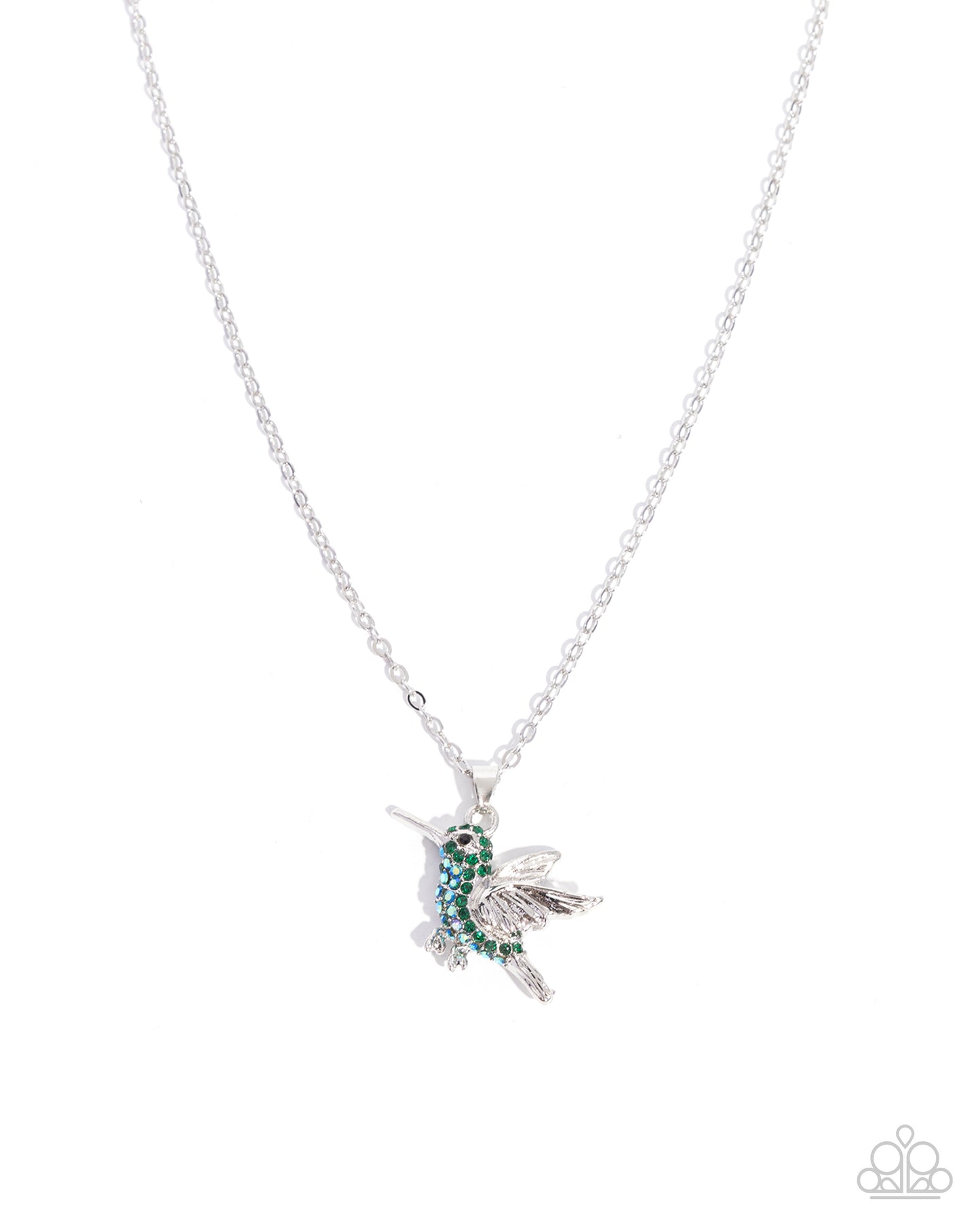 Harmonious Hummingbird - green - Paparazzi necklace