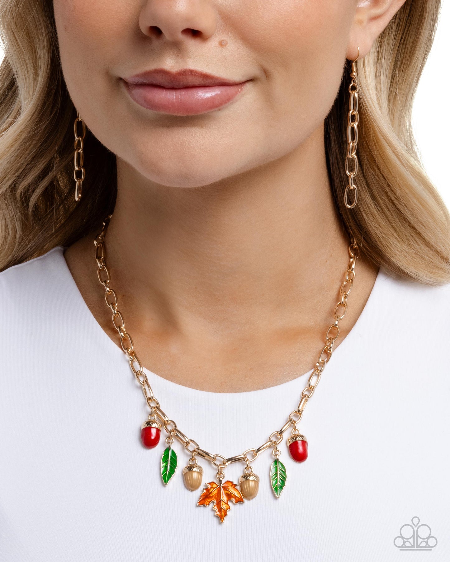Harvest Haute - multi - Paparazzi necklace