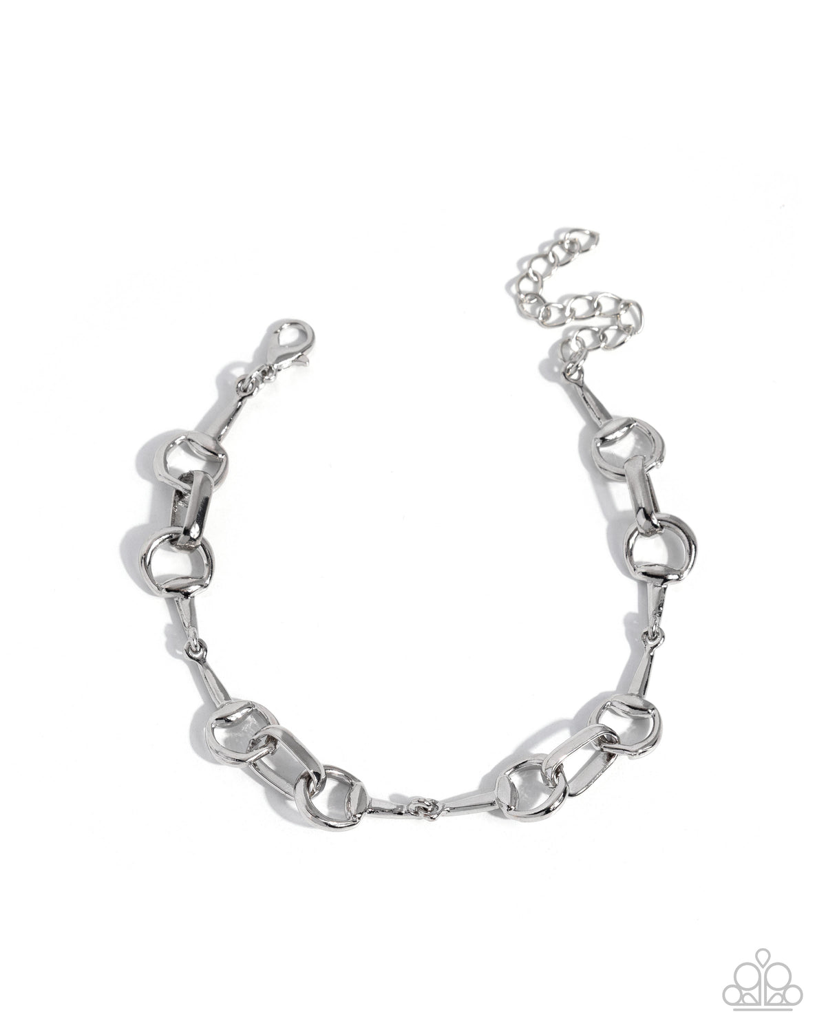 Hasty Hindsight - silver - Paparazzi bracelet
