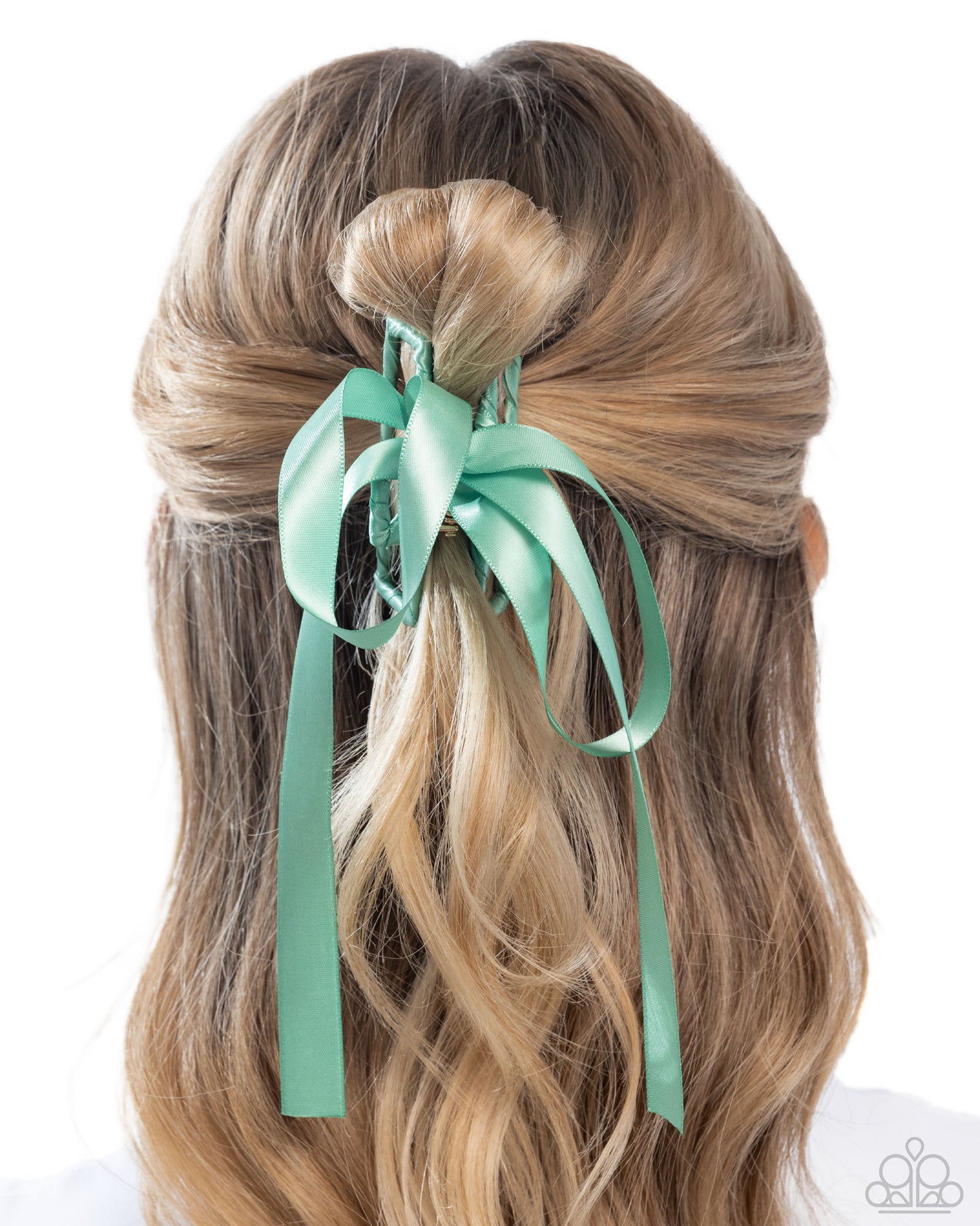 Haute Hairstylist - green - Paparazzi hair clip