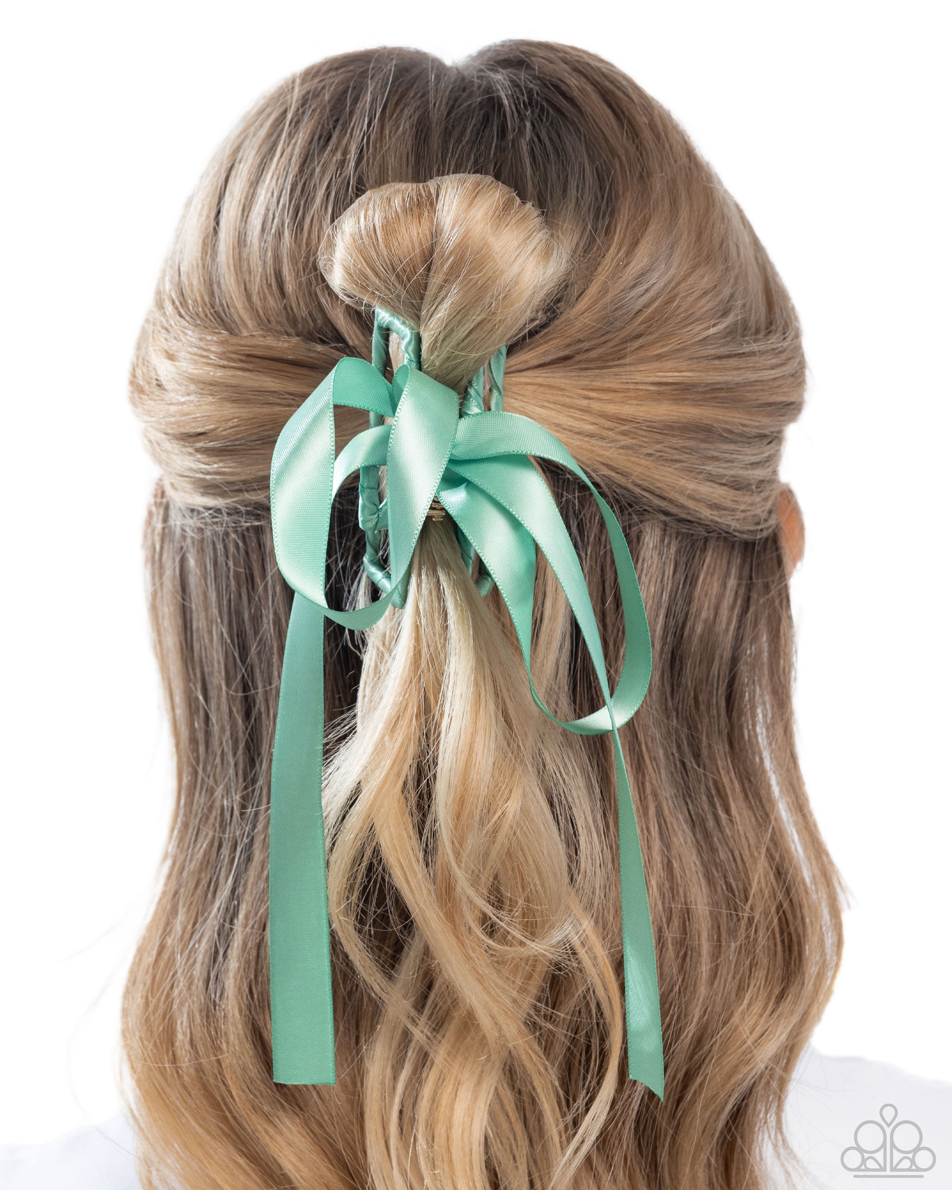 Haute Hairstylist - green - Paparazzi hair clip