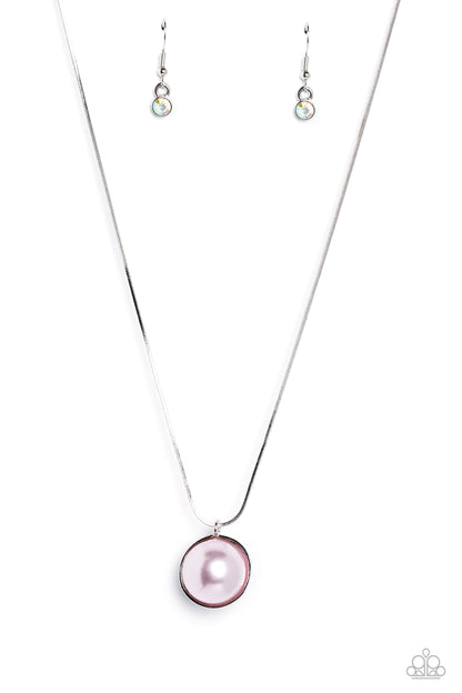 Haute Hybrid - pink - Paparazzi necklace Side A