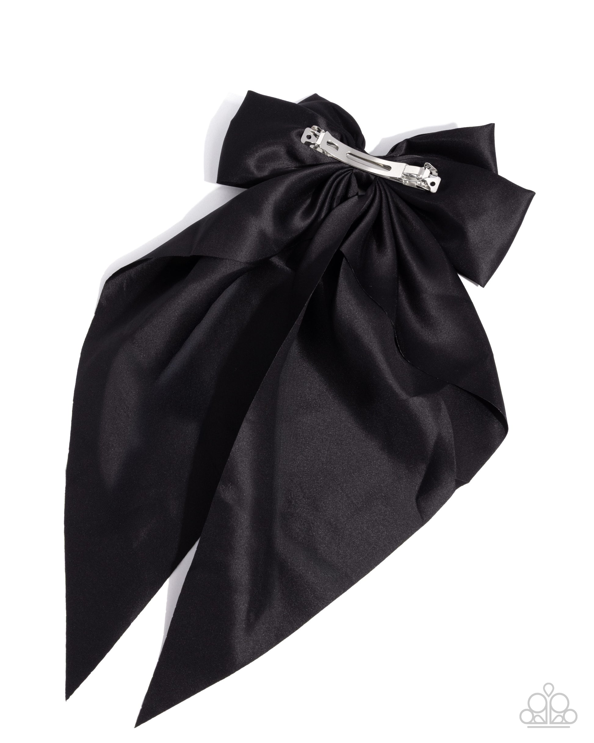 Have A BOW At It - black - Paparazzi hairclip