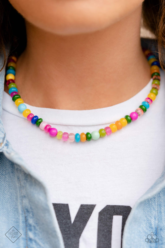 Headliner Hit - multi - Paparazzi necklace