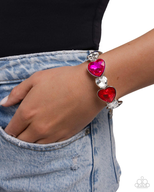 Heart Habit - multi - Paparazzi bracelet