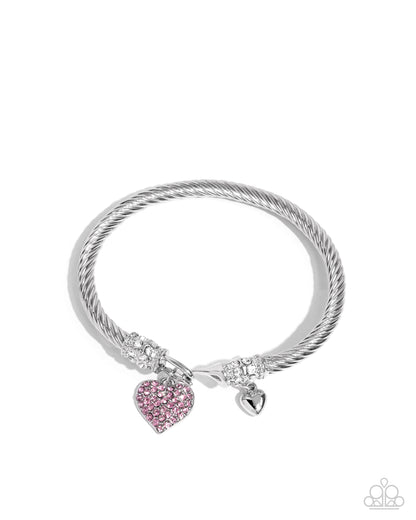 Heart Hour - pink - Paparazzi bracelet