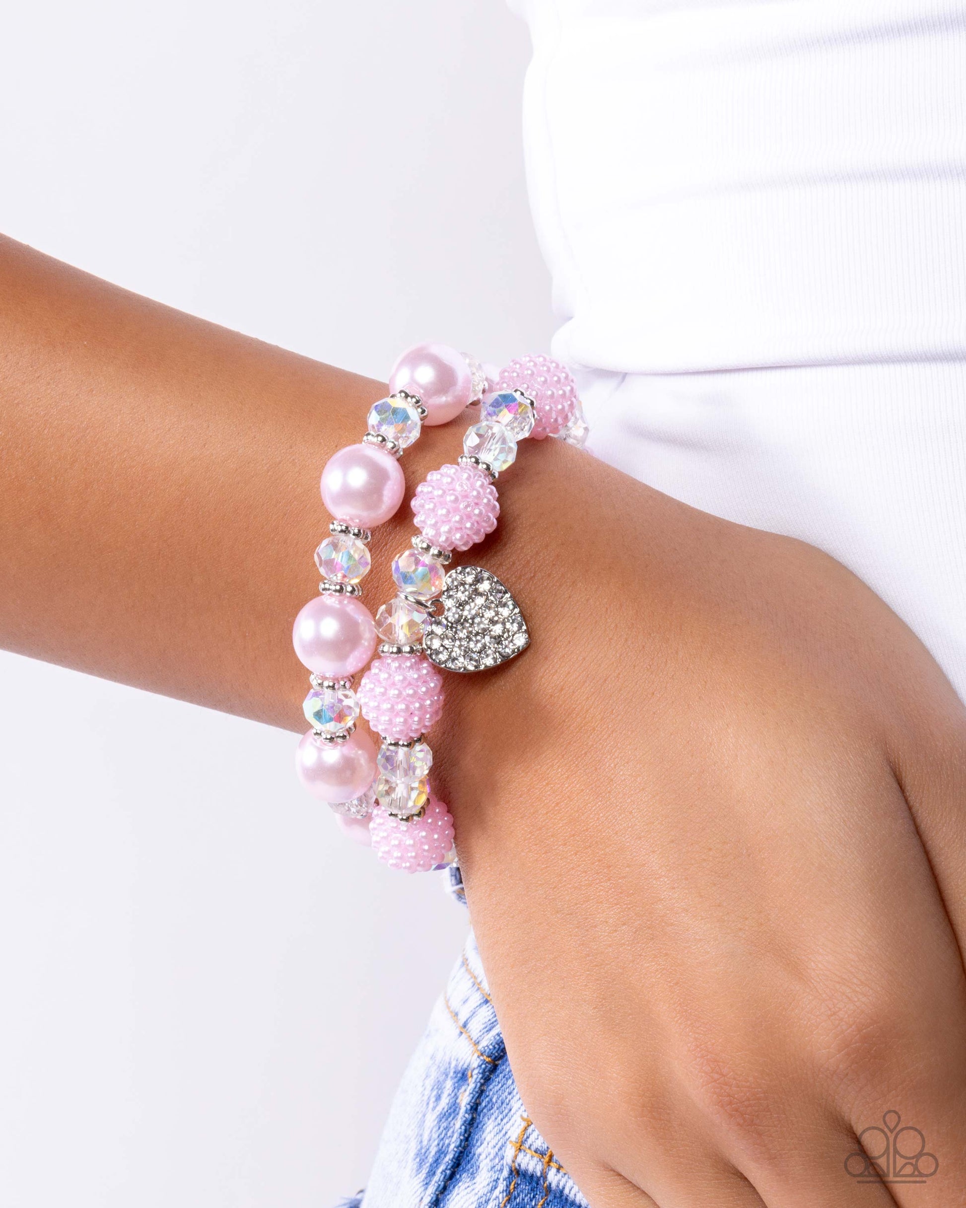 Heart Hustle - pink - Paparazzi bracelet