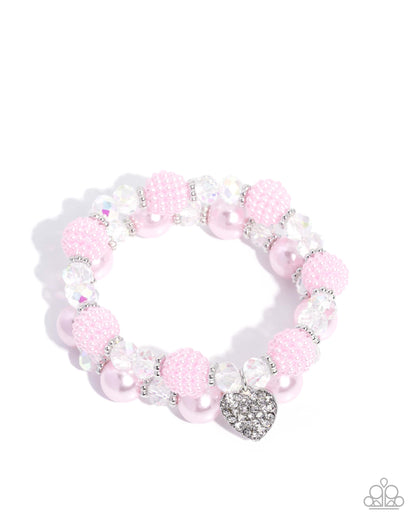 Heart Hustle - pink - Paparazzi bracelet