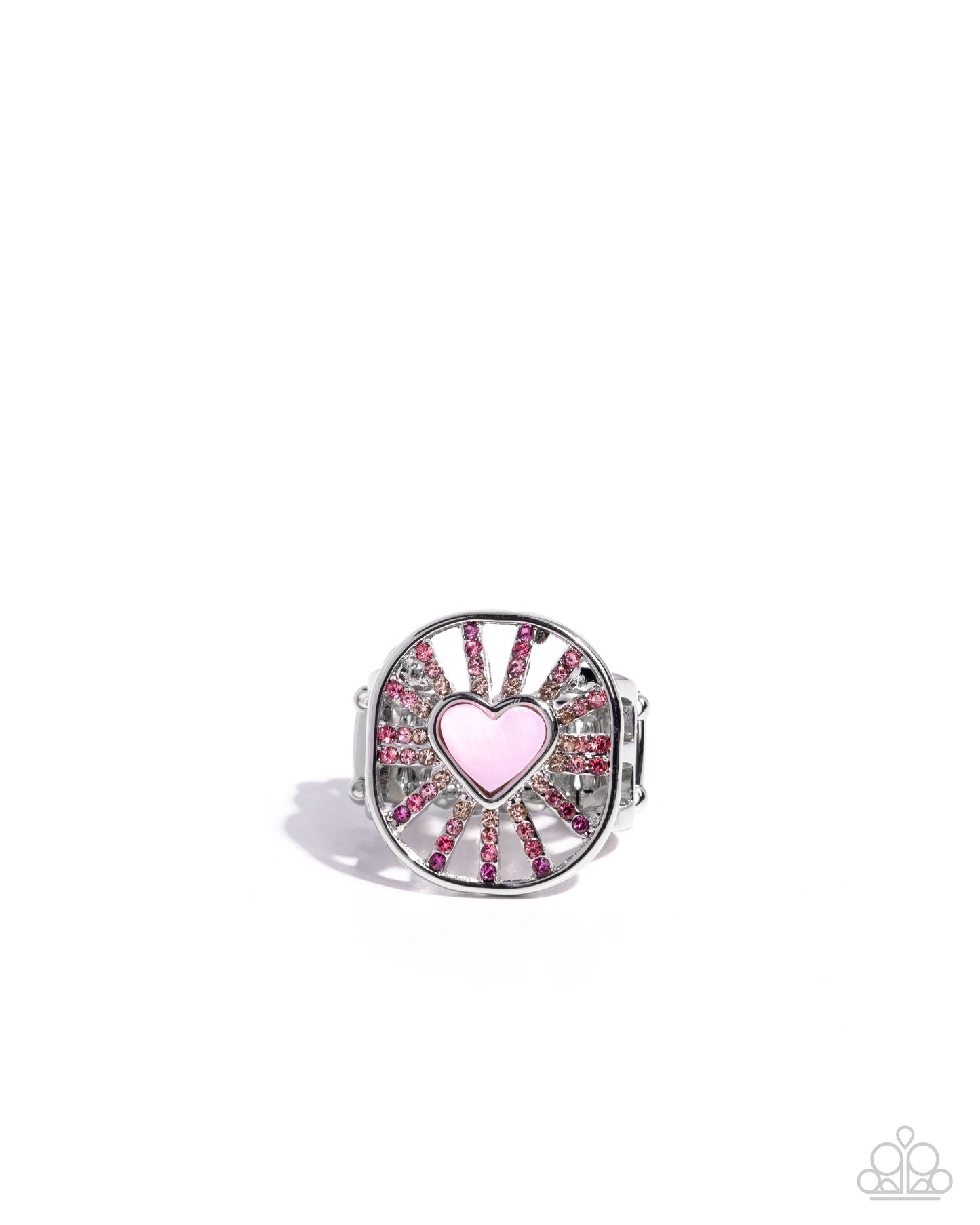 Heartburst Haute - pink - Paparazzi ring