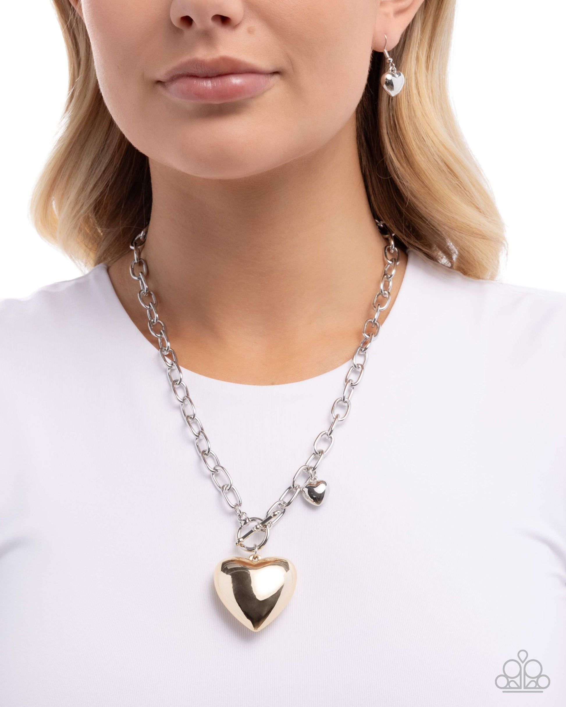 Heartfelt Hangout - multi - Paparazzi necklace