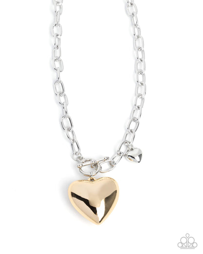 Heartfelt Hangout - multi - Paparazzi necklace