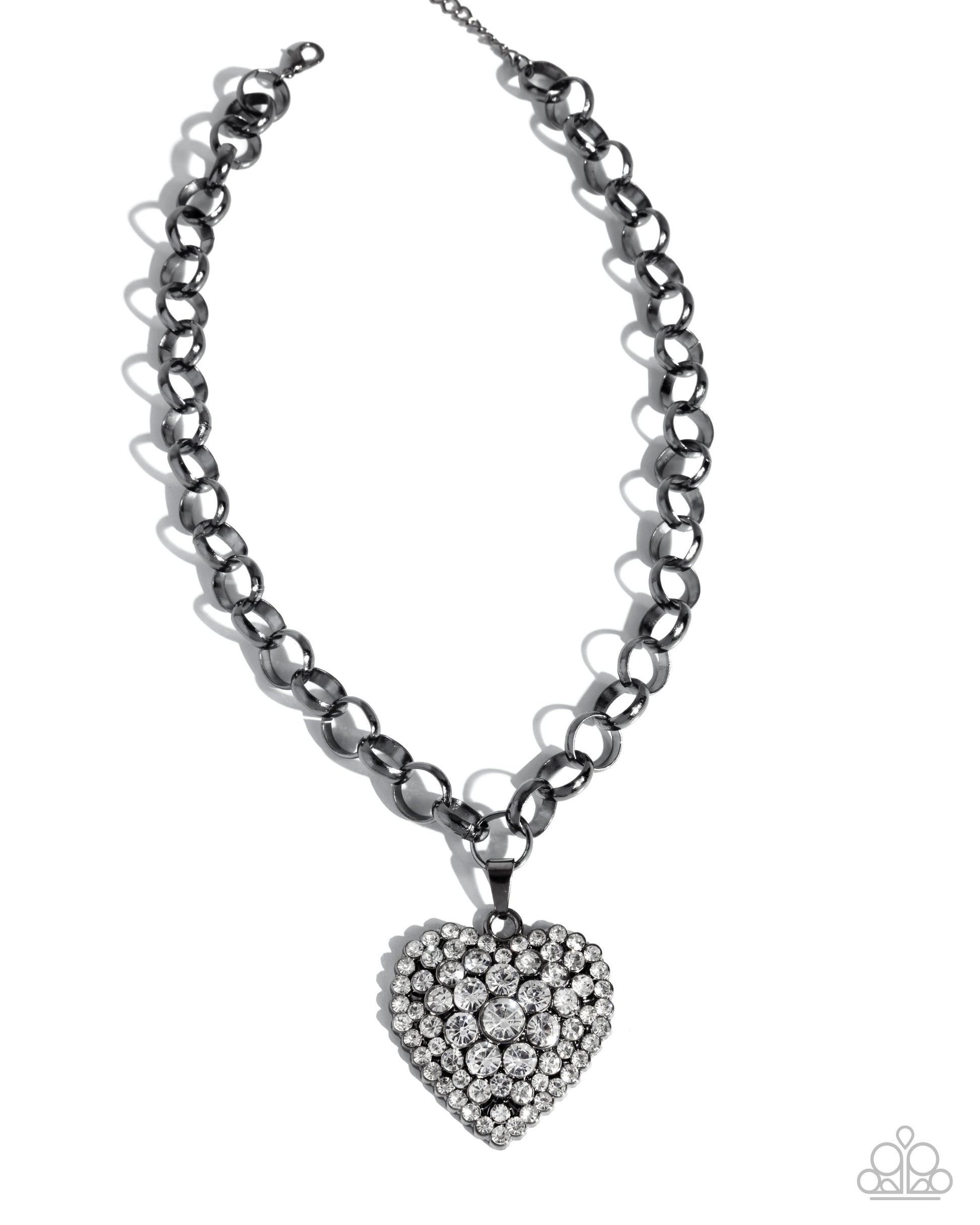 Heartfelt Havana - black - Paparazzi necklace