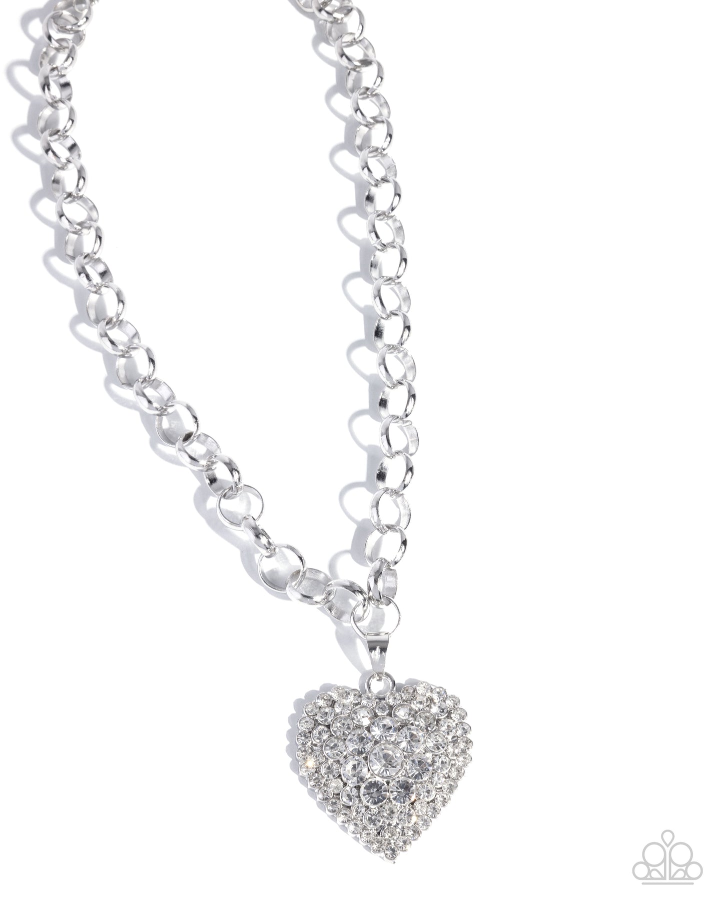 Heartfelt Havana - white - Paparazzi necklace