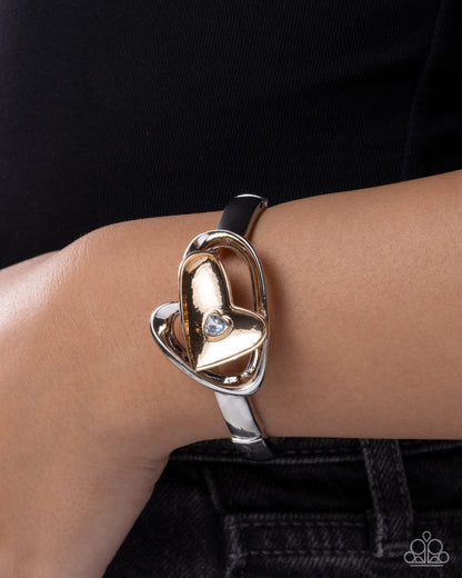 Heartfelt Help - blue - Paparazzi bracelet