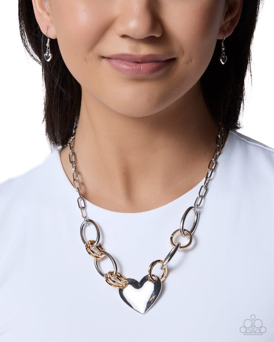 Heartfelt Highway - multi - Paparazzi necklace