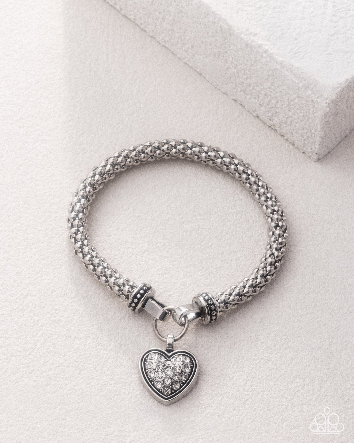 Heartfelt Hostess - white - Paparazzi bracelet
