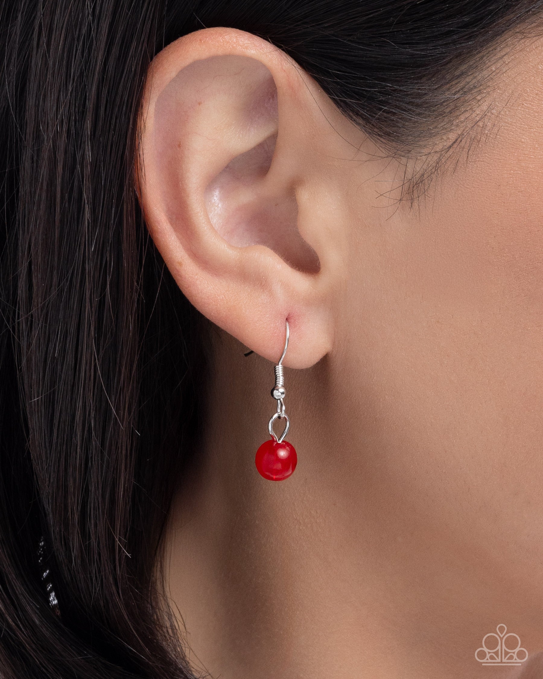 Heartfelt Hummingbird - red - Paparazzi necklace