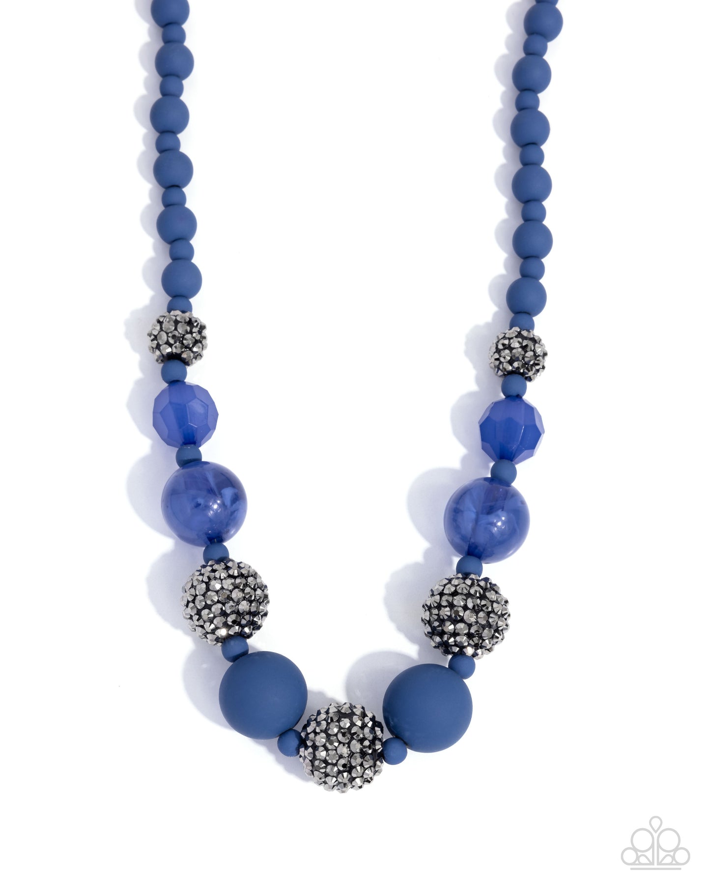 Hematite Hallmark - blue - Paparazzi complete set