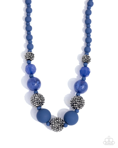 Hematite Hallmark - blue - Paparazzi complete set