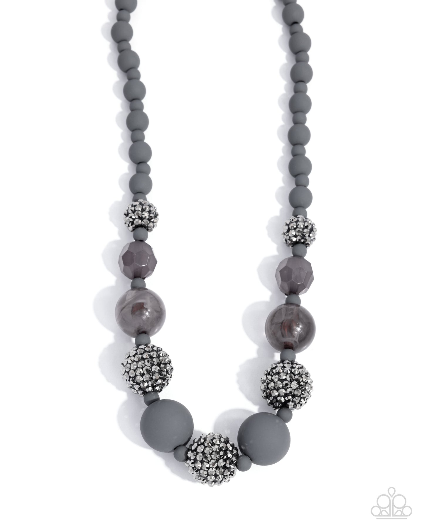 Hematite Hallmark - silver - Paparazzi complete set