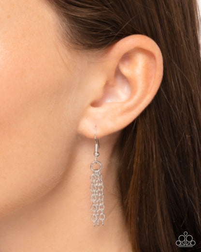 High-Class Haute - white - Paparazzi necklace