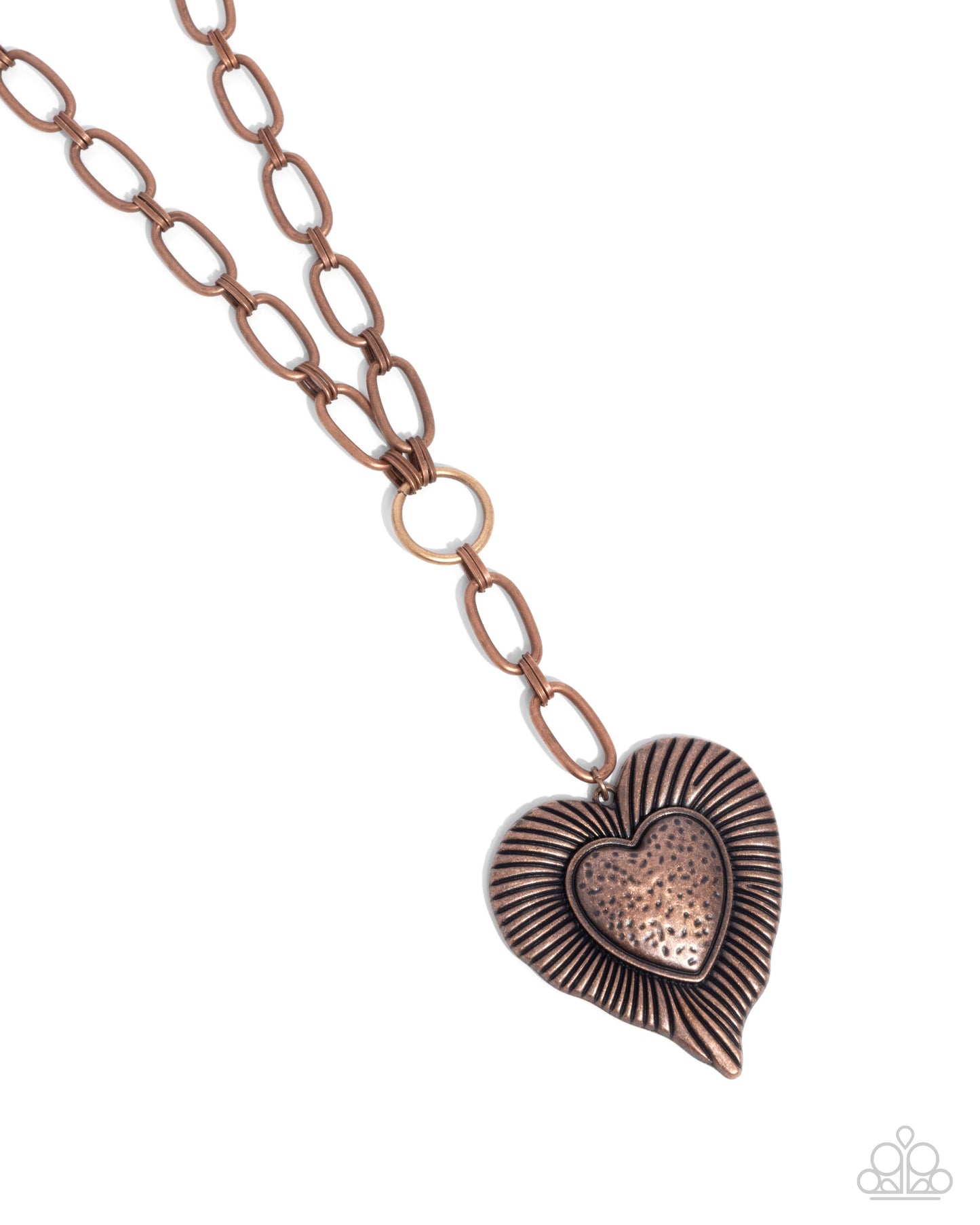 High Fidelity - copper - Paparazzi necklace