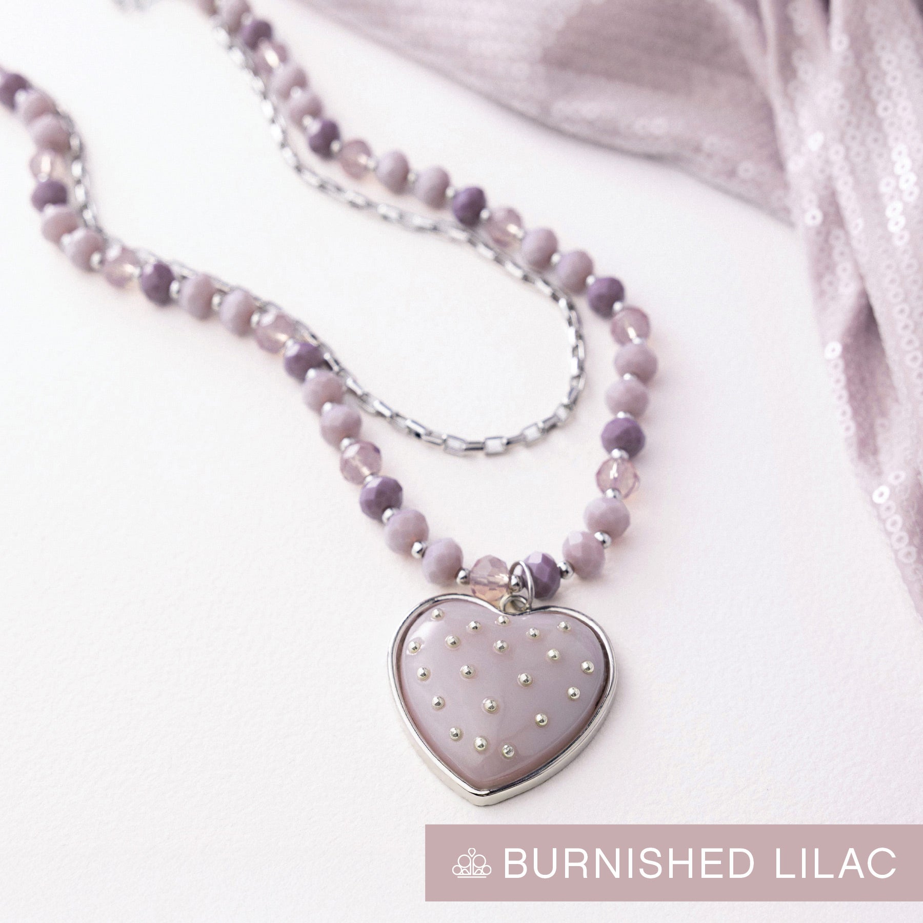 High School Romance - purple - Paparazzi necklace