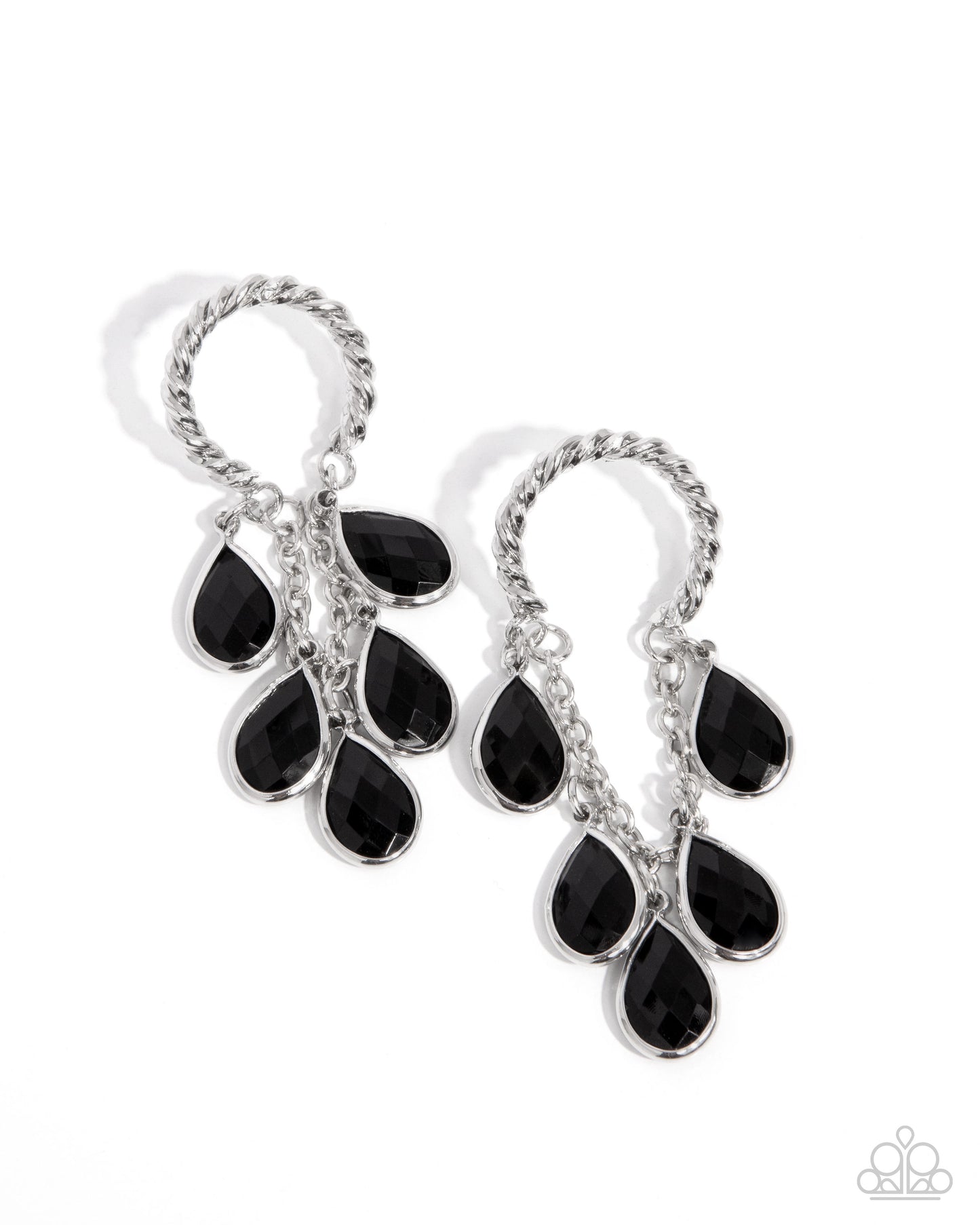 Highest Grade - black - Paparazzi earrings