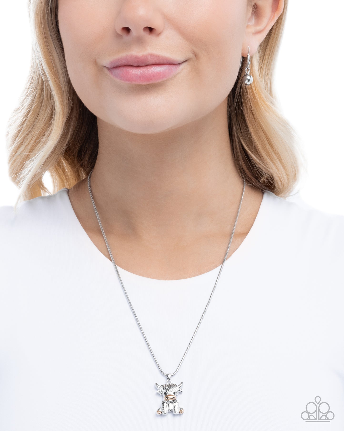 Highland Hero - silver - Paparazzi necklace