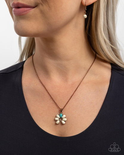 Highland Horseshoe - copper - Paparazzi necklace