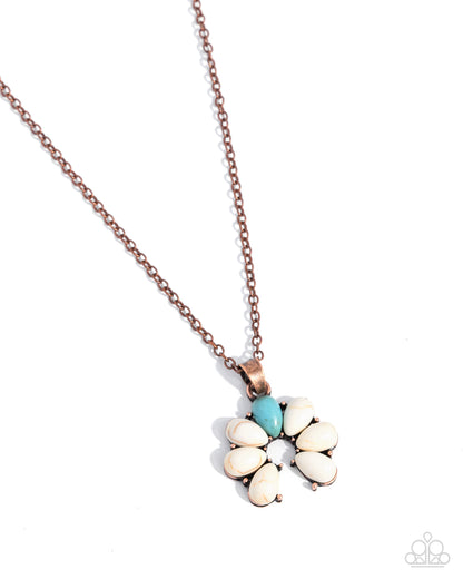 Highland Horseshoe - copper - Paparazzi necklace