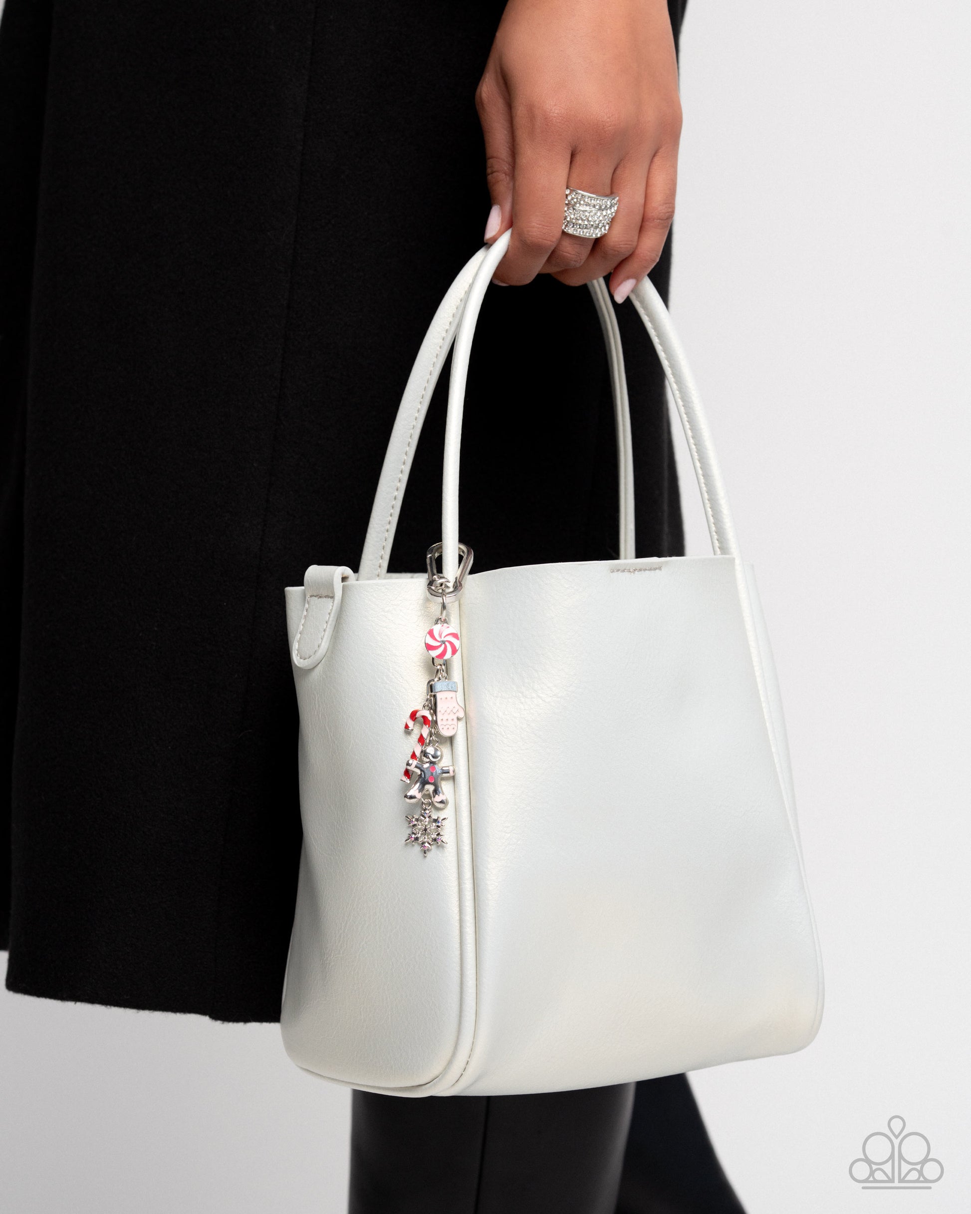 Holiday Moments - multi - Paparazzi Christmas bag charm