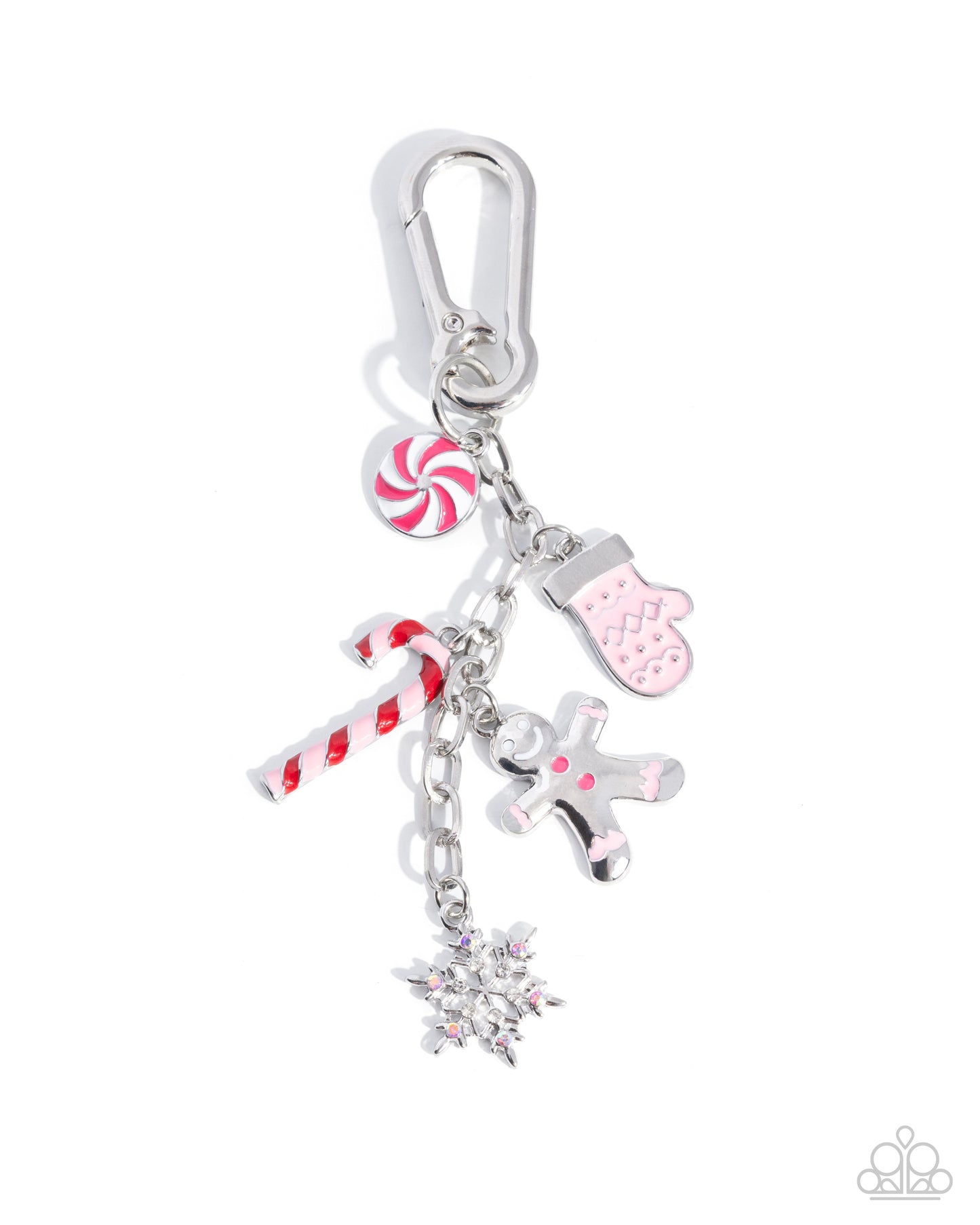 Holiday Moments - multi - Paparazzi Christmas bag charm