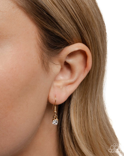 Holy Harmony - gold - Paparazzi necklace