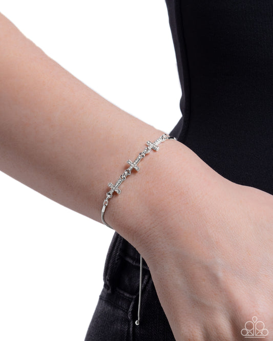 Holy Order - white - Paparazzi bracelet