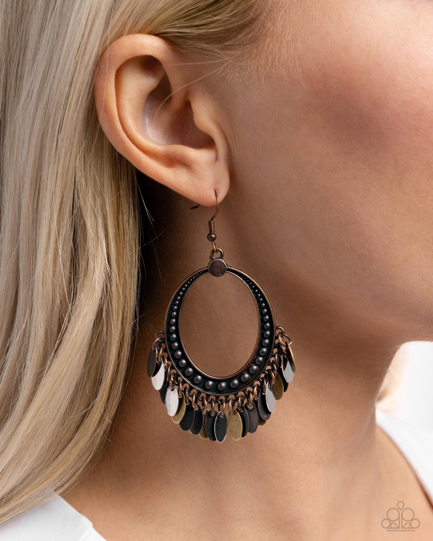 Homestead Hustle - multi - Paparazzi earrings