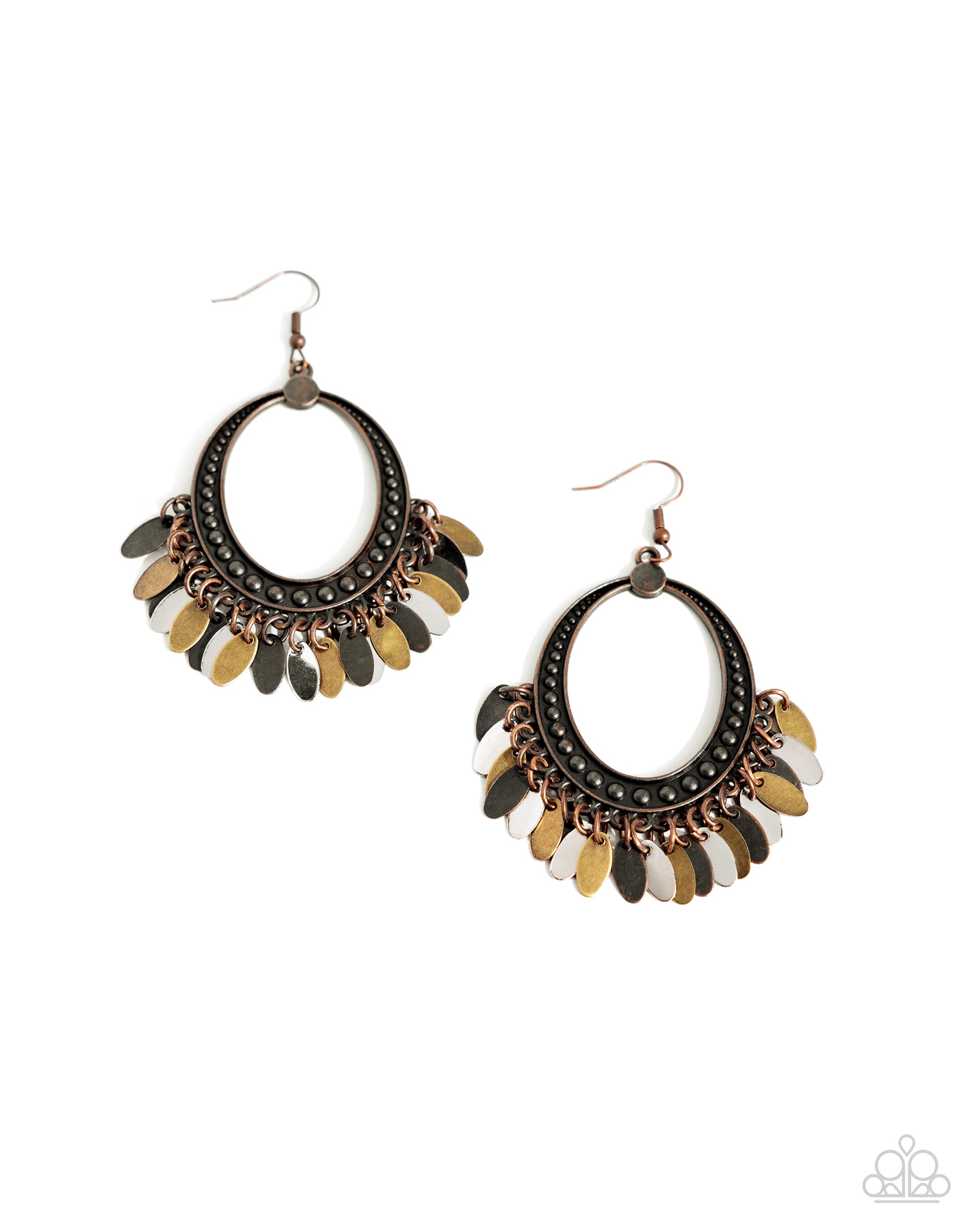 Homestead Hustle - multi - Paparazzi earrings