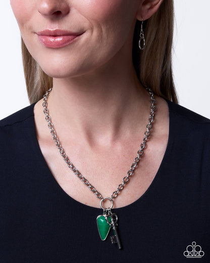 Honest Heritage - green - Paparazzi necklace