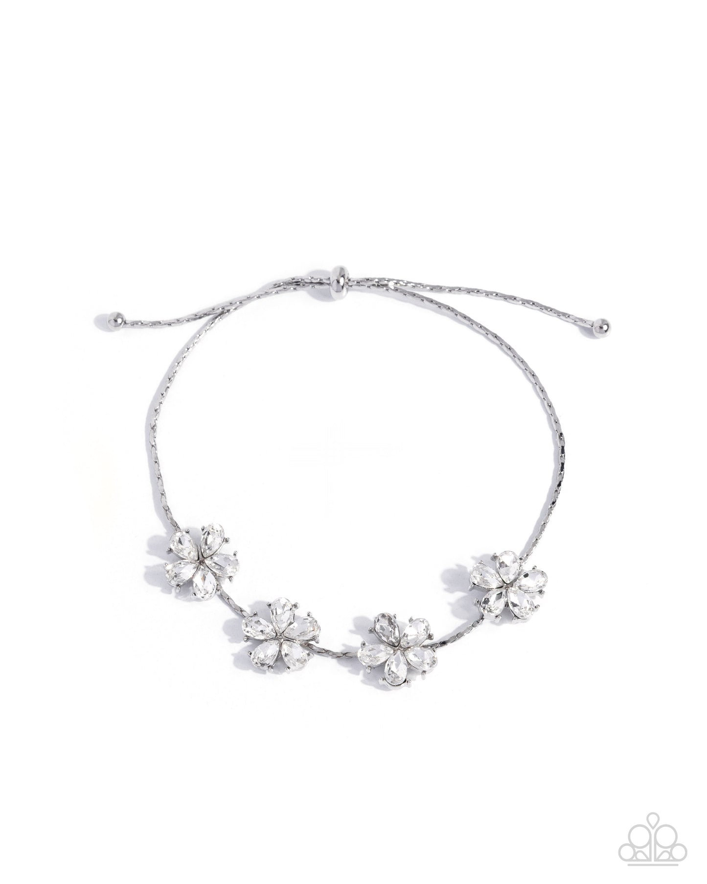 Honeymoon Headline - white - Paparazzi bracelet