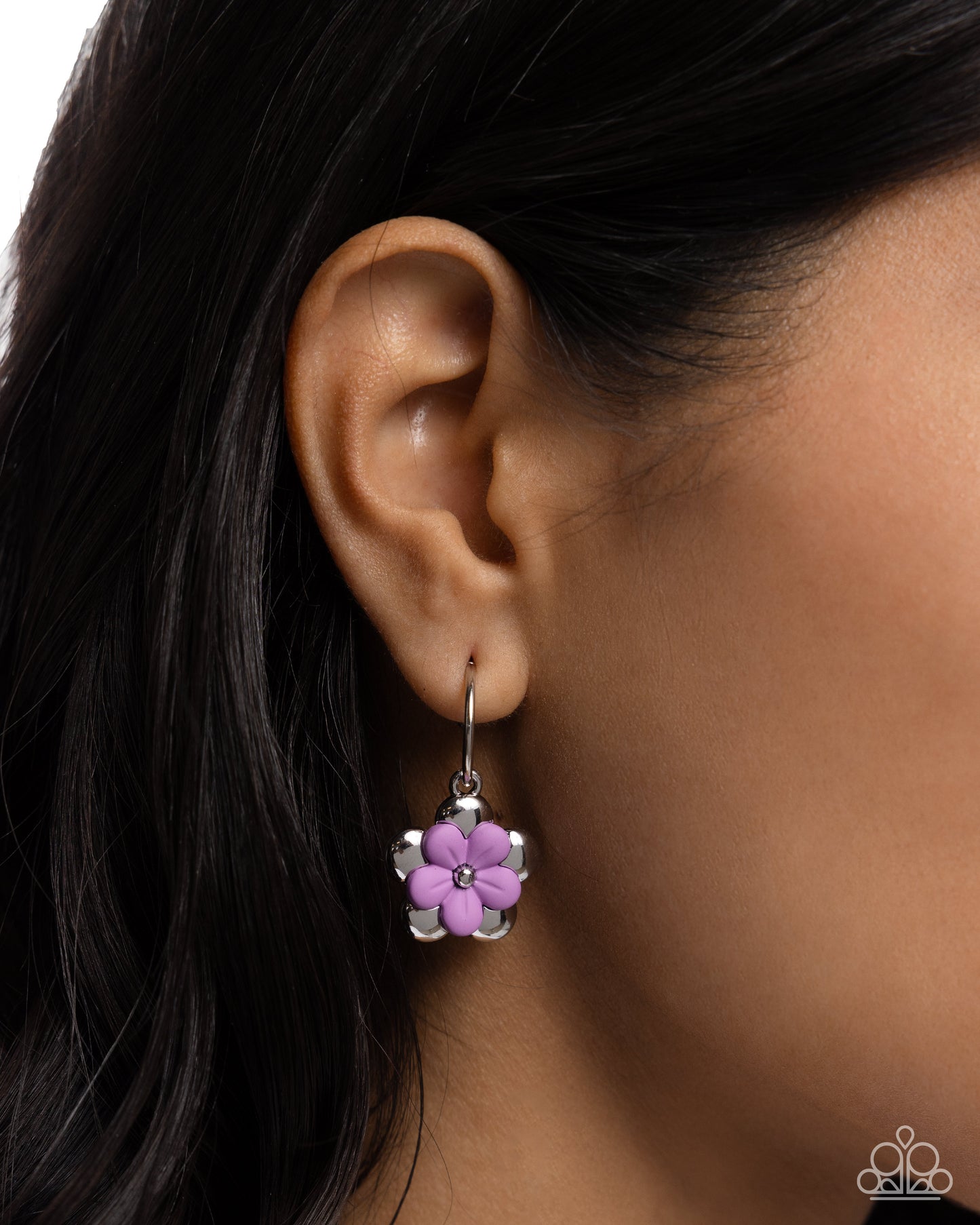 Horticultural Haute - purple - Paparazzi earrings