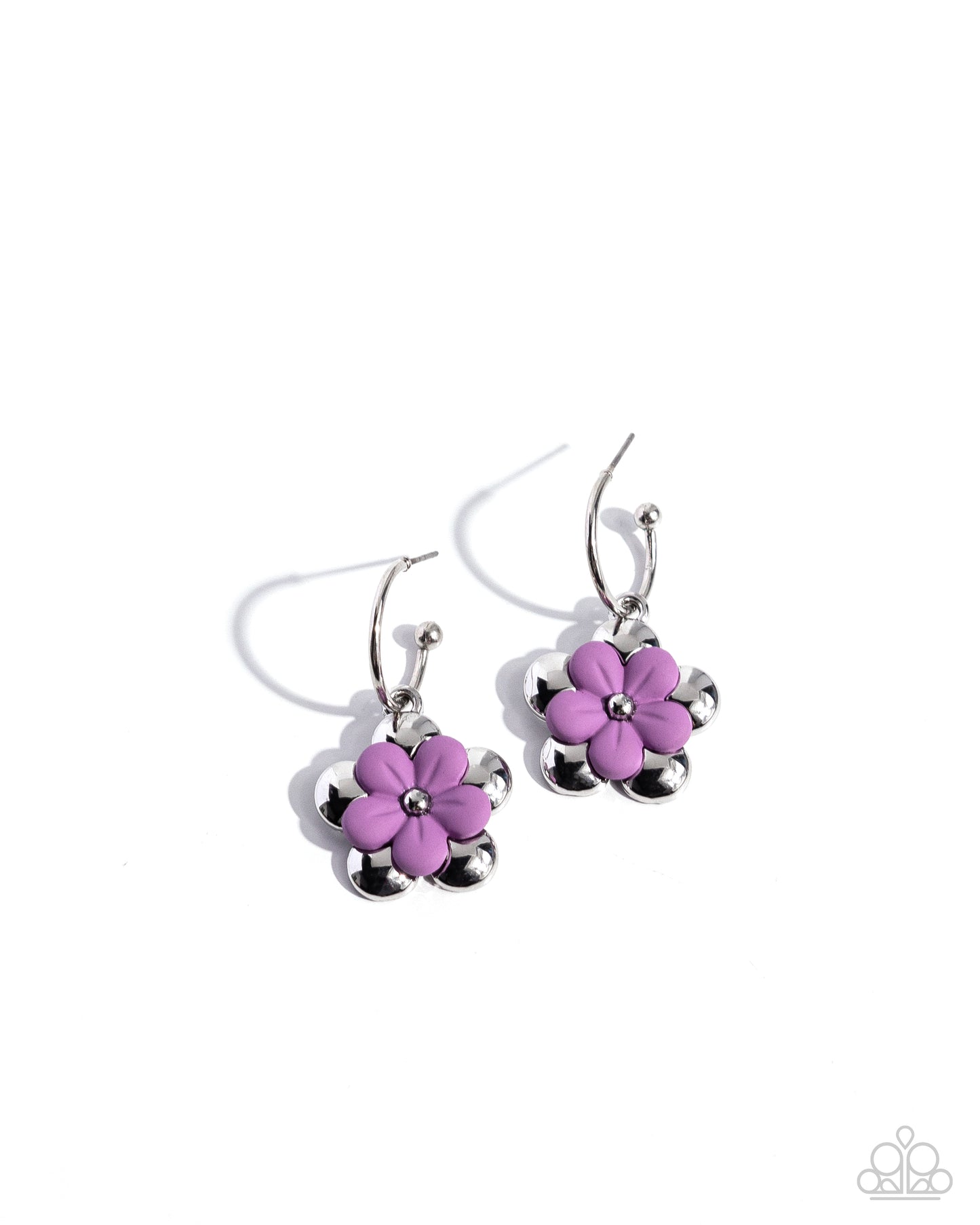 Horticultural Haute - purple - Paparazzi earrings