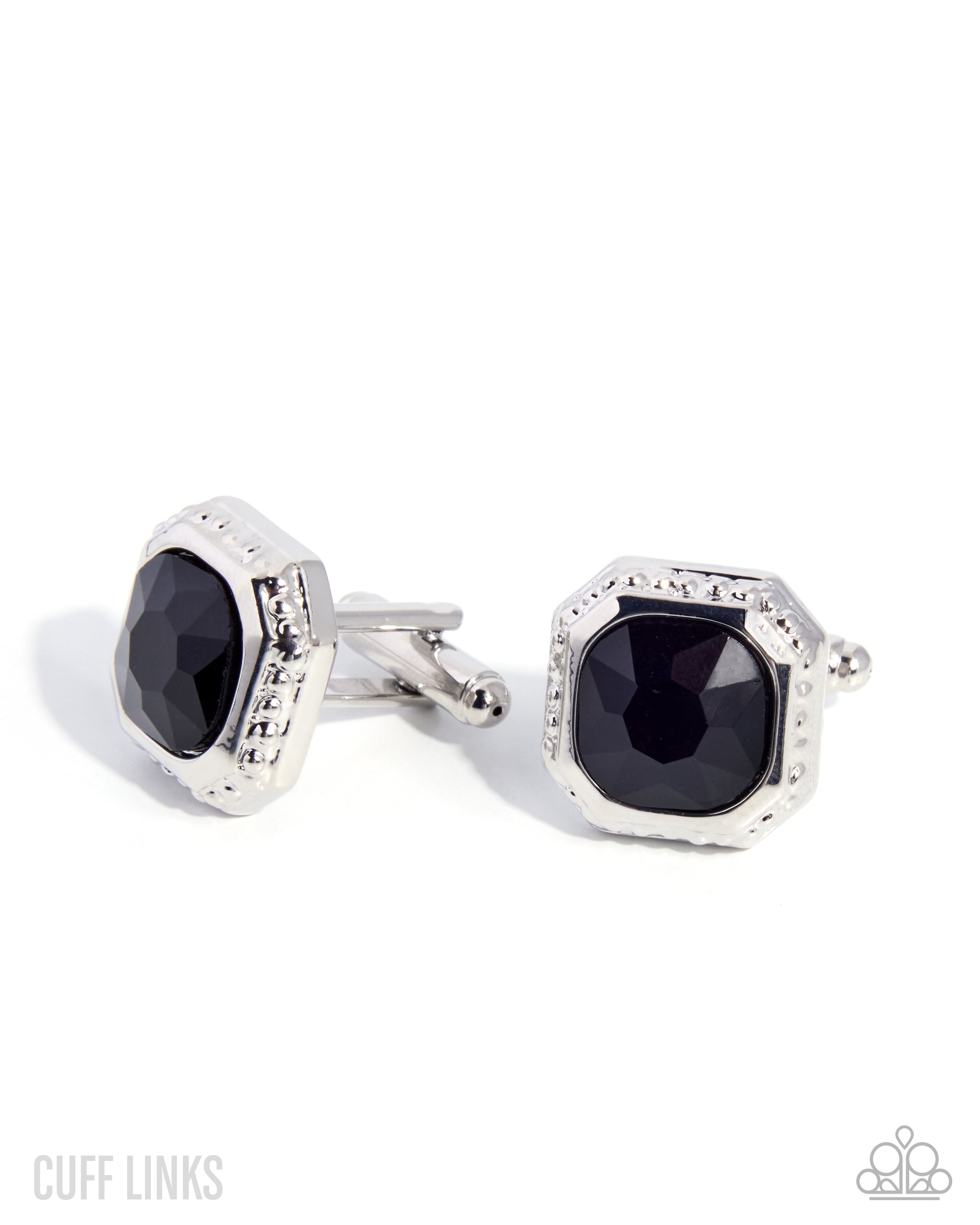 Humble Hallmark - black - Paparazzi MENS cuffllinks