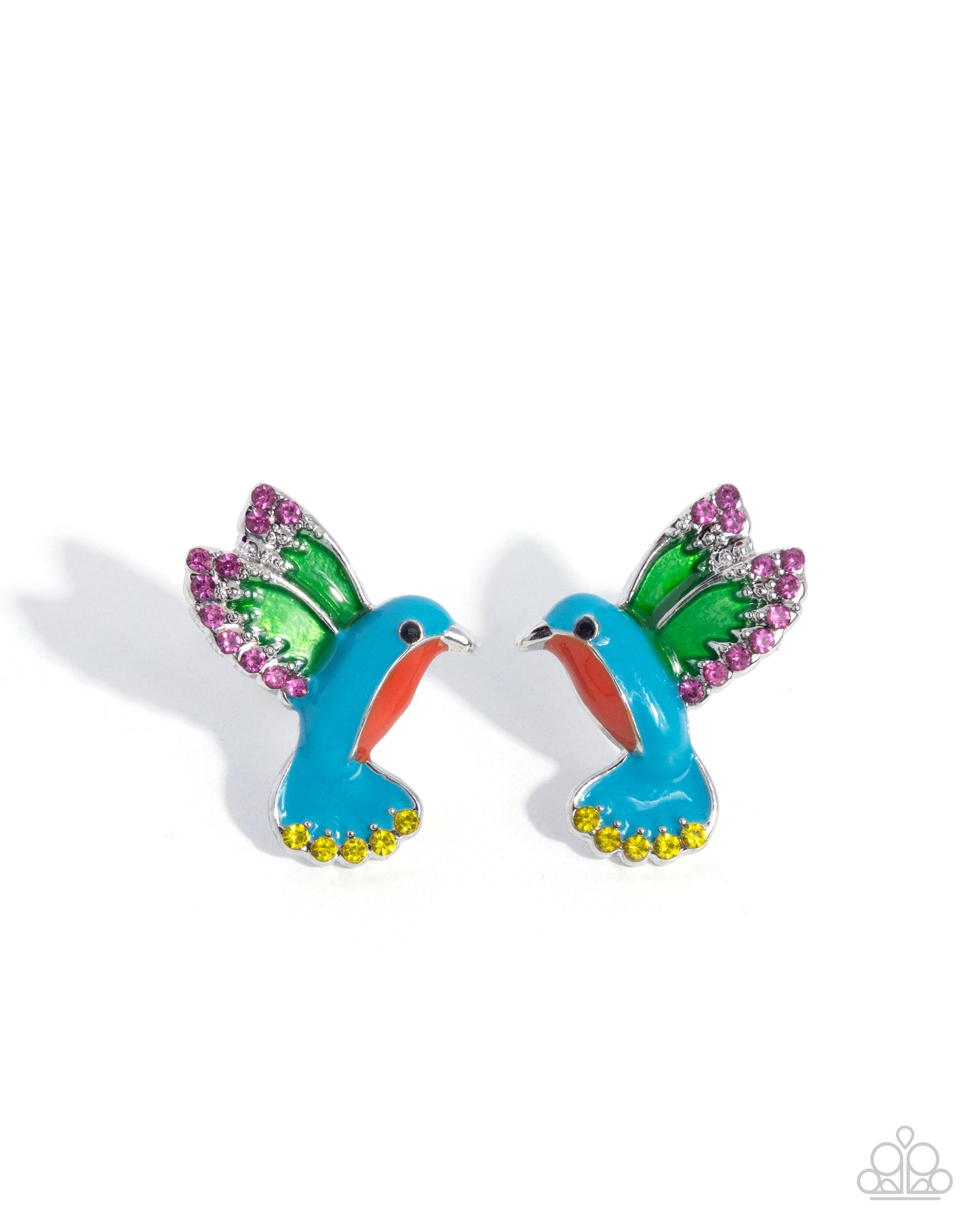 Hummingbird Honor - multi - Paparazzi earrings