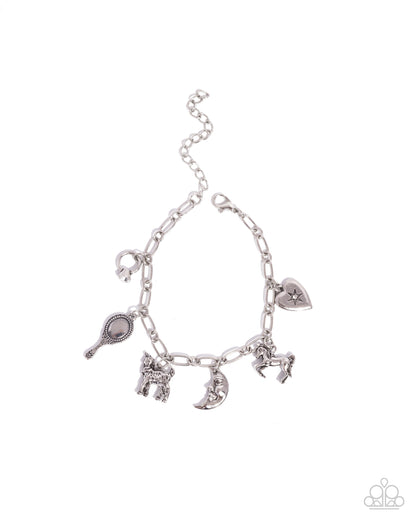 Hush Little Baby - silver - Paparazzi bracelet
