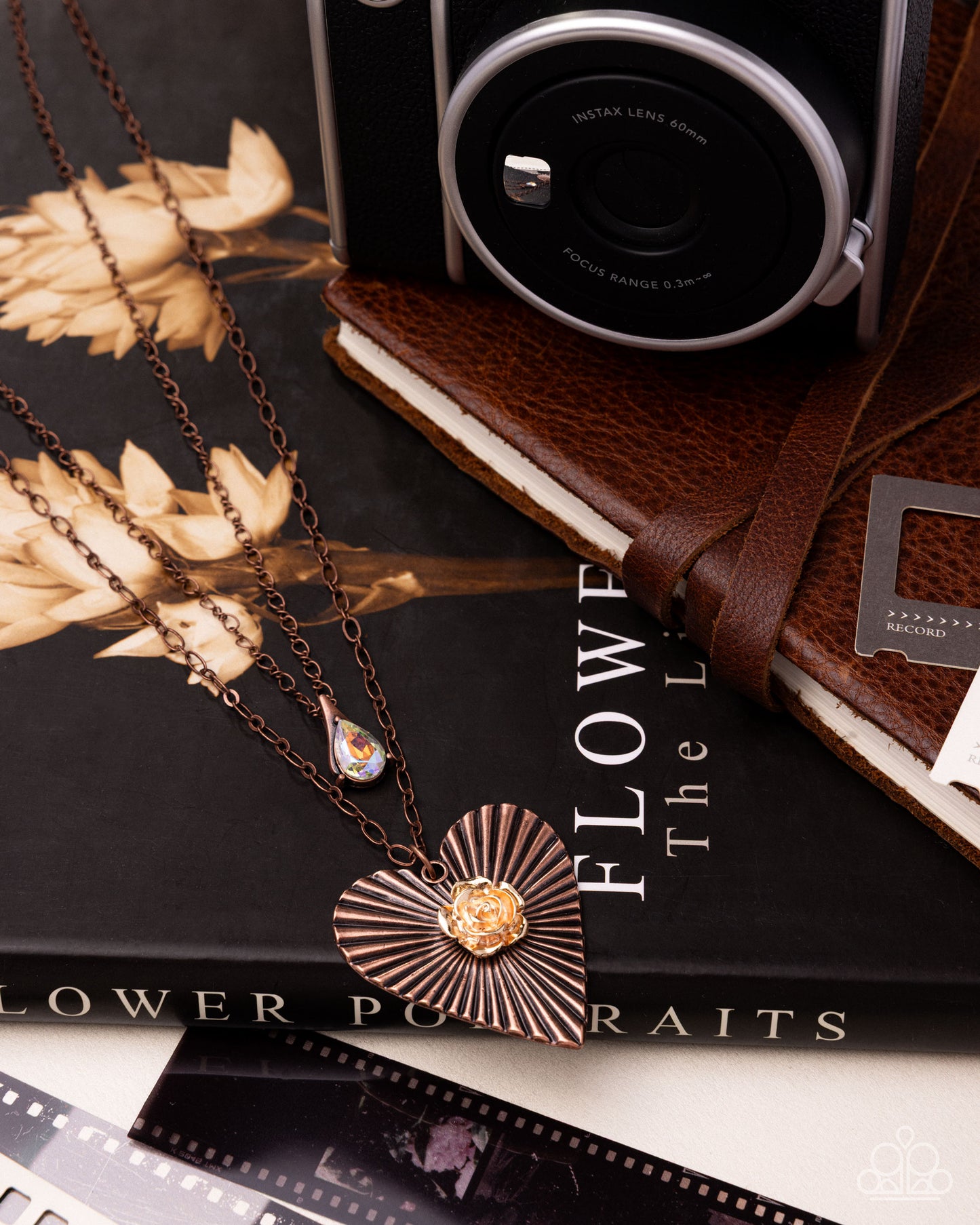 Hypnotic Hero - copper - Paparazzi necklace