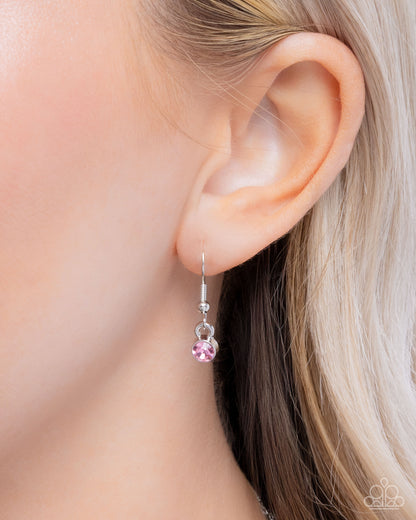 Hypnotic Hero - pink - Paparazzi necklace