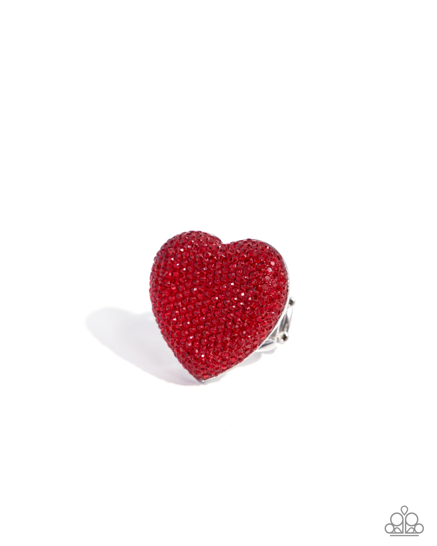 Hypnotizing Heart - red - Paparazzi ring