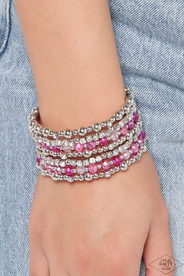 ICE Knowing You - pink - Paparazzi bracelet
