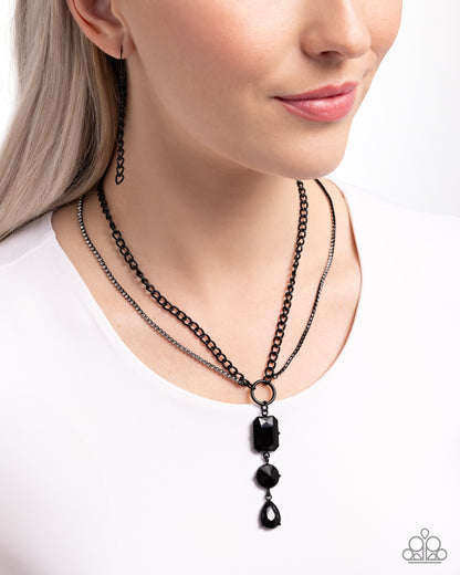 I Like Me Better - black - Paparazzi necklace