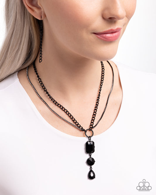 I Like Me Better - black - Paparazzi necklace